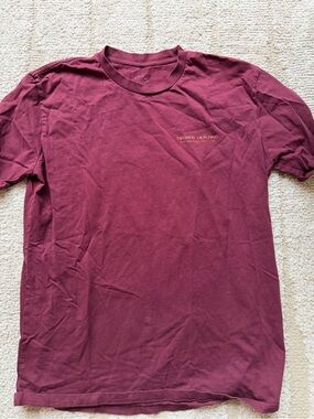 TROPHY HUNTING Maroon Graphic T-Shirt